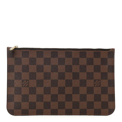 Louis Vuitton Damier Ebene Neverfull MM GM Pochette 1 of 7