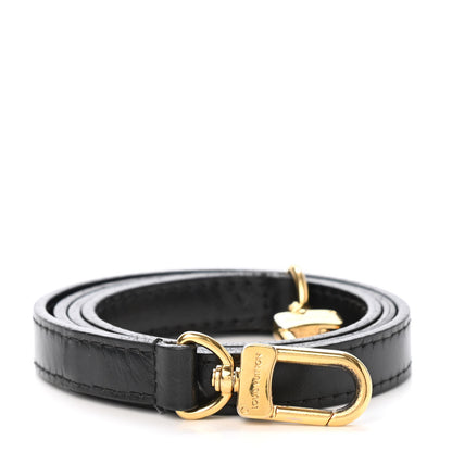 Louis Vuitton Calfskin 12mm Shoulder Strap Black 1 of 3