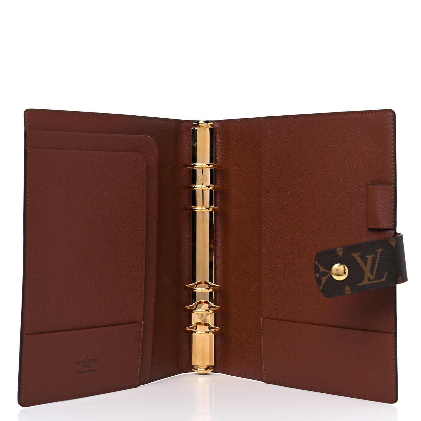Monogram Large Ring Agenda Cover