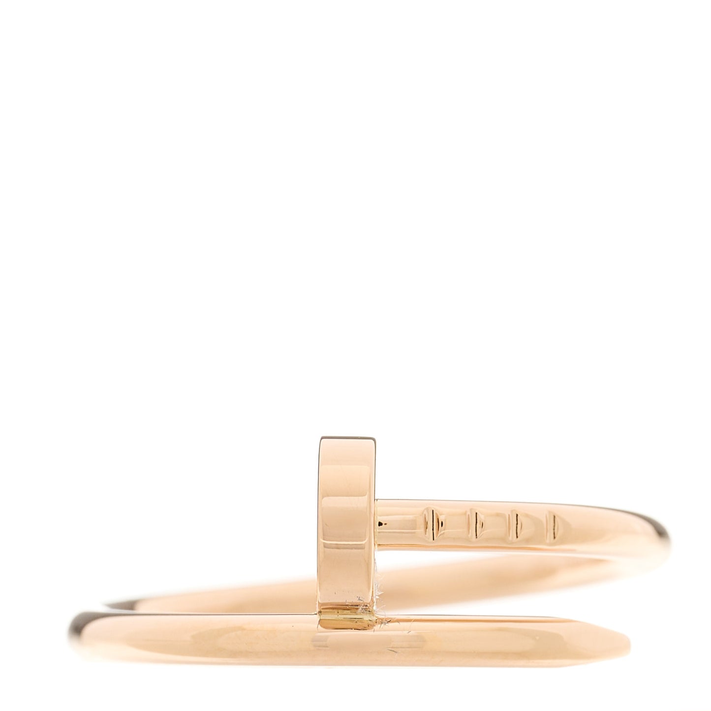 18K Pink Gold Small Juste Un Clou Ring 52 6