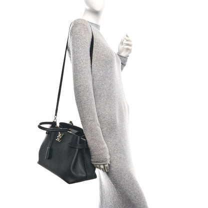 Louis Vuitton Calfskin Lockme Day Black 2 of 11