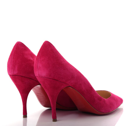 Christian Louboutin Veau Velours Clare 80 Pumps 38.5 Bomba 4 of 10