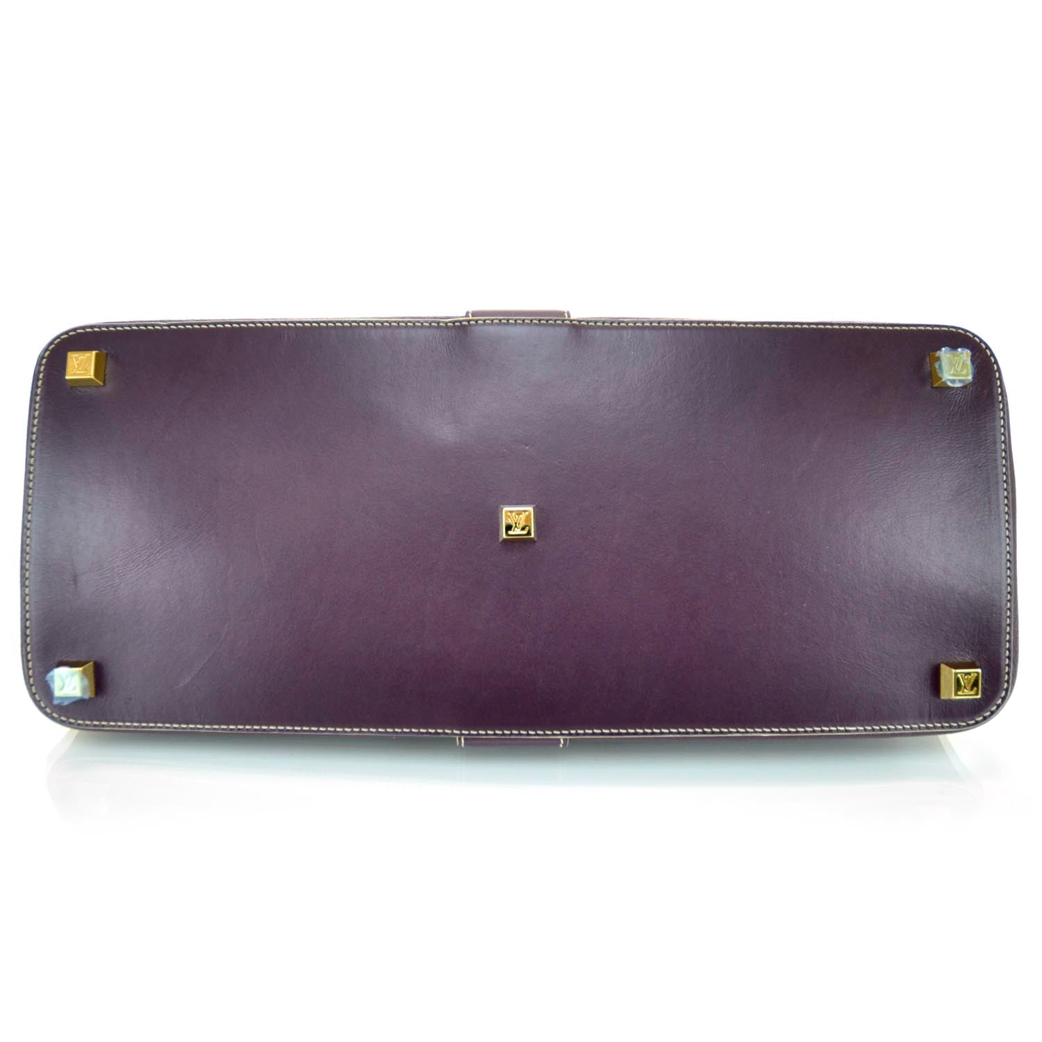 Louis Vuitton Suhali L Ingenieux GM Handbag Bag Prune 5 of 11