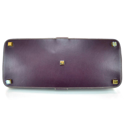 Louis Vuitton Suhali L Ingenieux GM Handbag Bag Prune 5 of 11