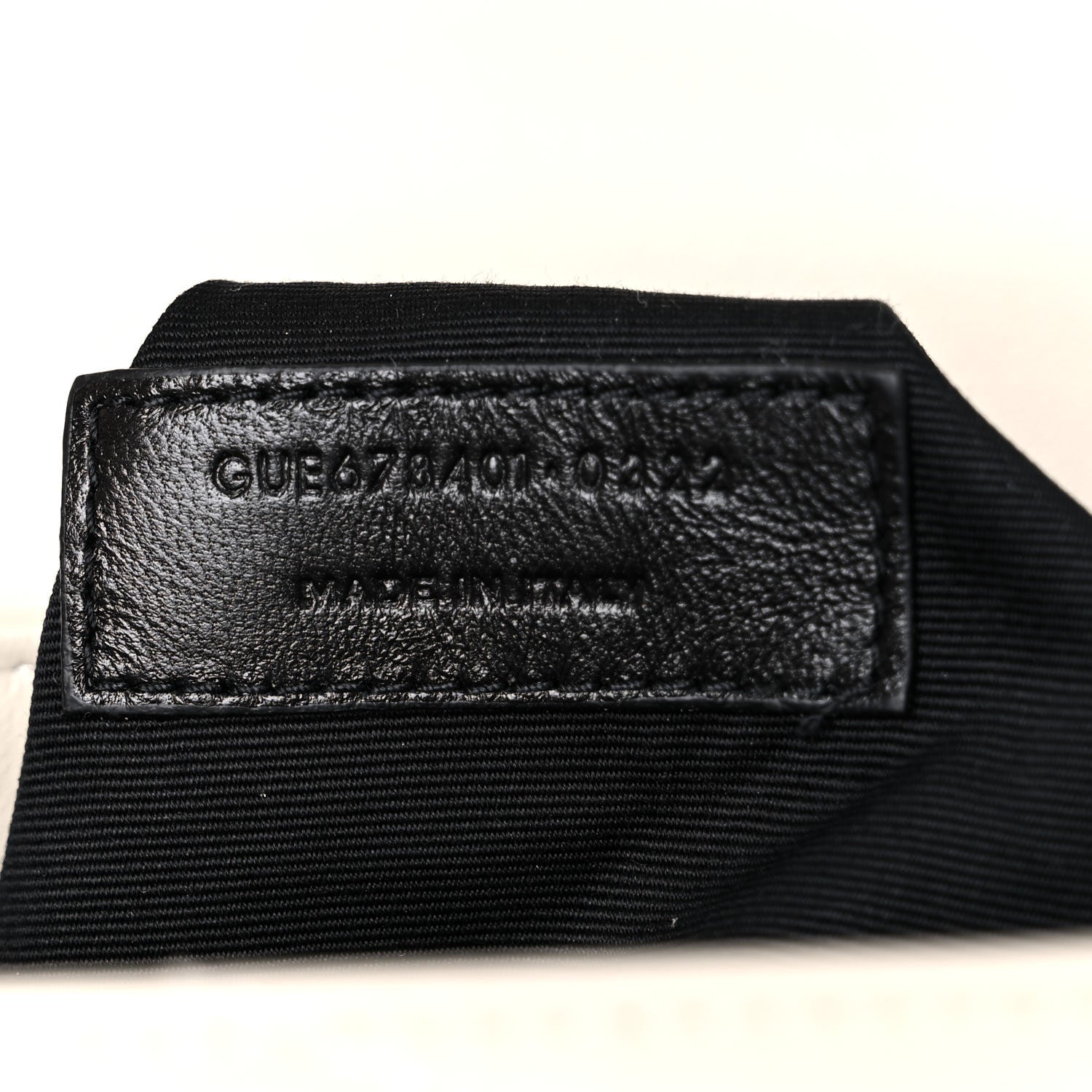 Saint Laurent Calfskin Y Quilted Monogram Toy Loulou Crossbody Bag Crema Soft 8 of 11
