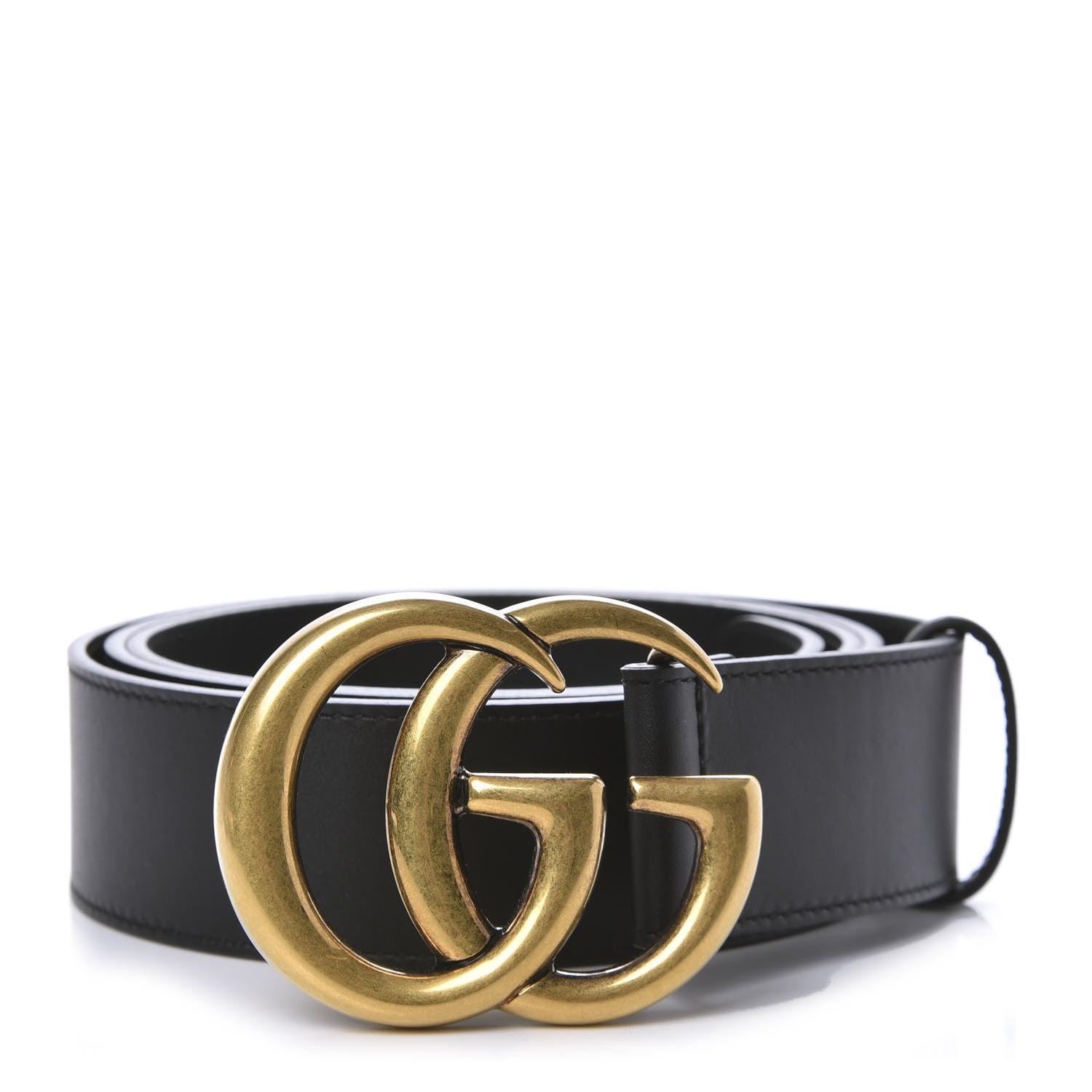 Gucci Calfskin Double G 40mm Belt 115 46 Black 1 of 4