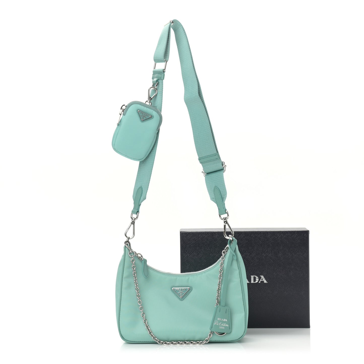 Nylon Saffiano Re-Edition 2005 Shoulder Bag Giada