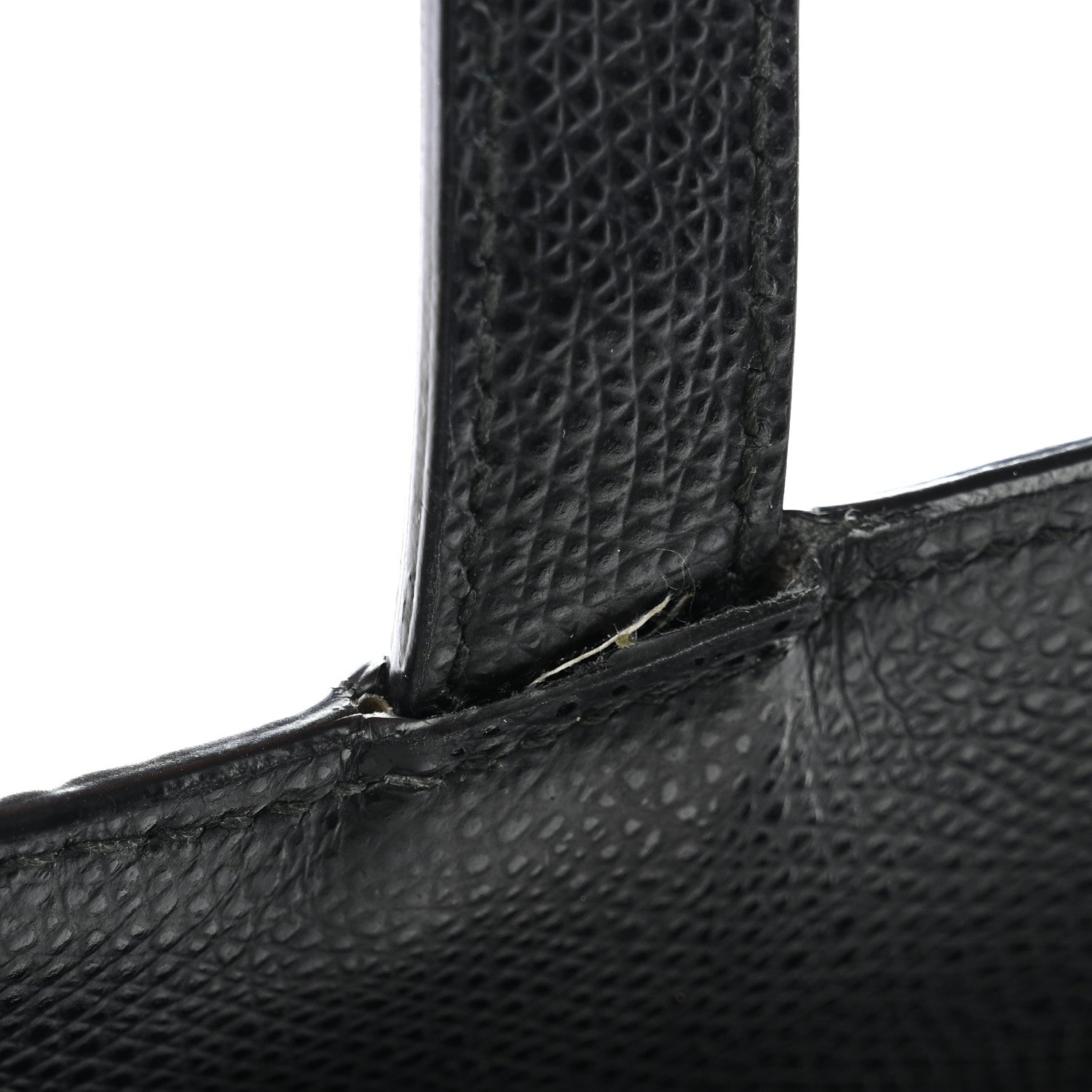 Christian Dior Grained Calfskin Saddle Bag Black 11 of 11
