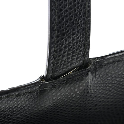 Christian Dior Grained Calfskin Saddle Bag Black 11 of 11