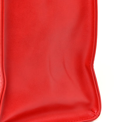 Telfar Vegan Leather Medium Shopping Bag Red 12 of 18