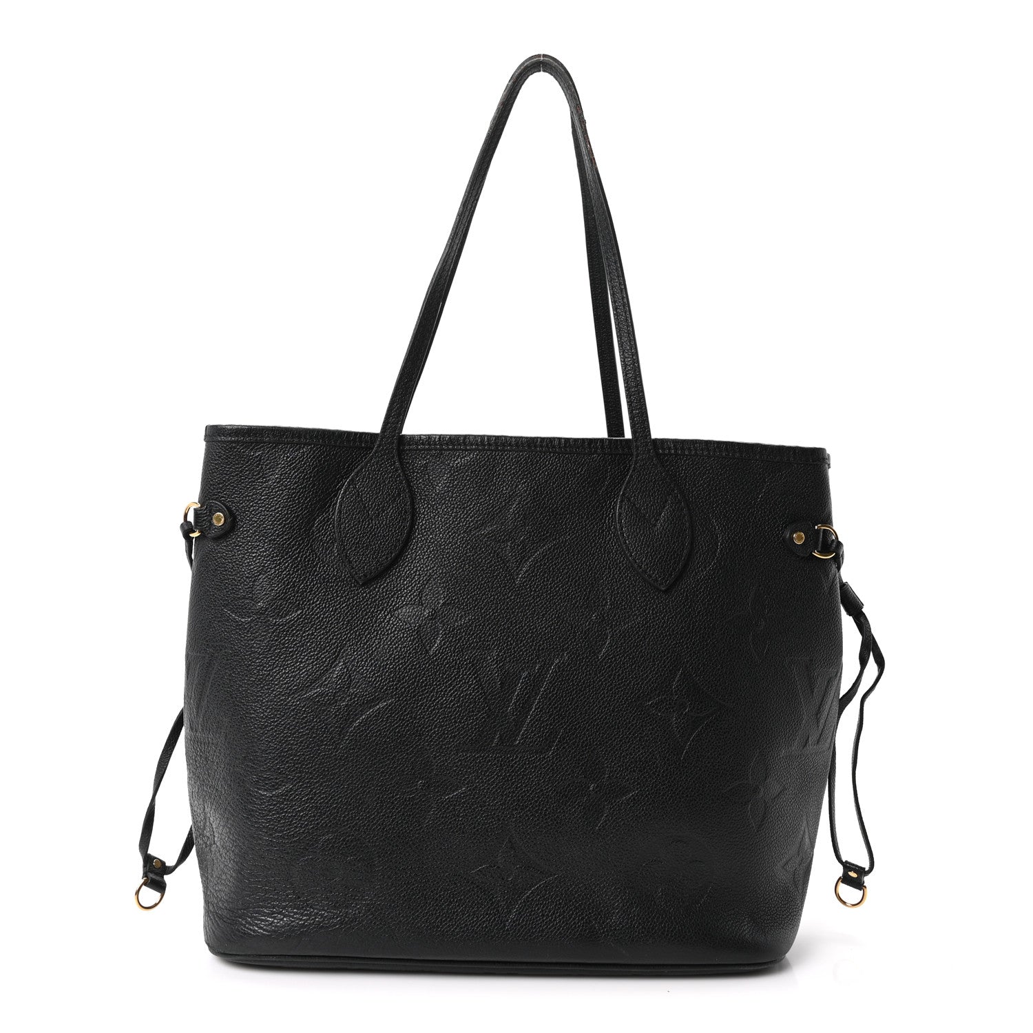 Louis Vuitton Empreinte Monogram Giant Neverfull MM Black 1 of 9
