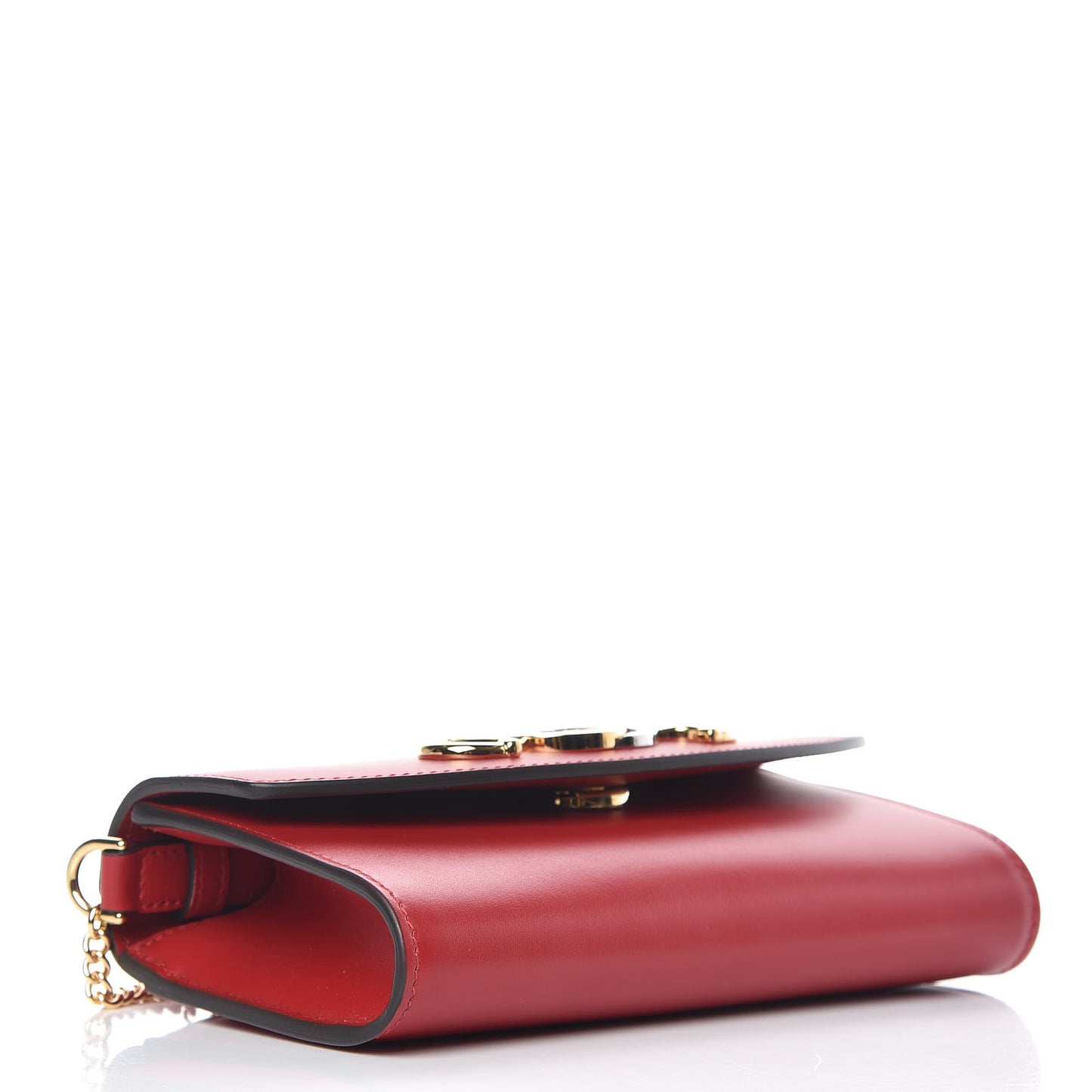 Smooth Calfskin Mini Zumi Shoulder Bag Hibiscus Red