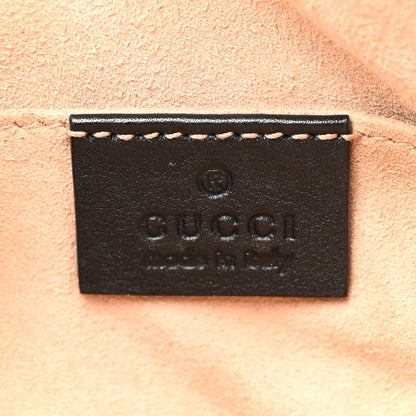 Gucci Calfskin Matelasse GG Marmont Belt Bag 95 38 Black 6 of 10
