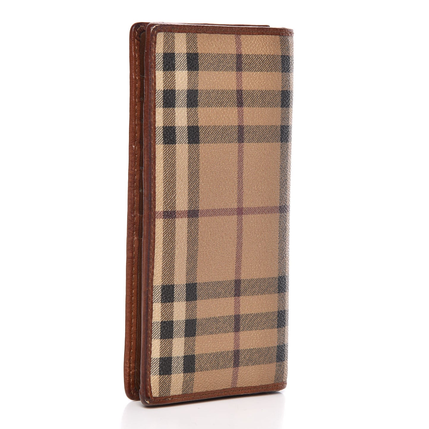 Haymarket Check Continental Wallet Tan