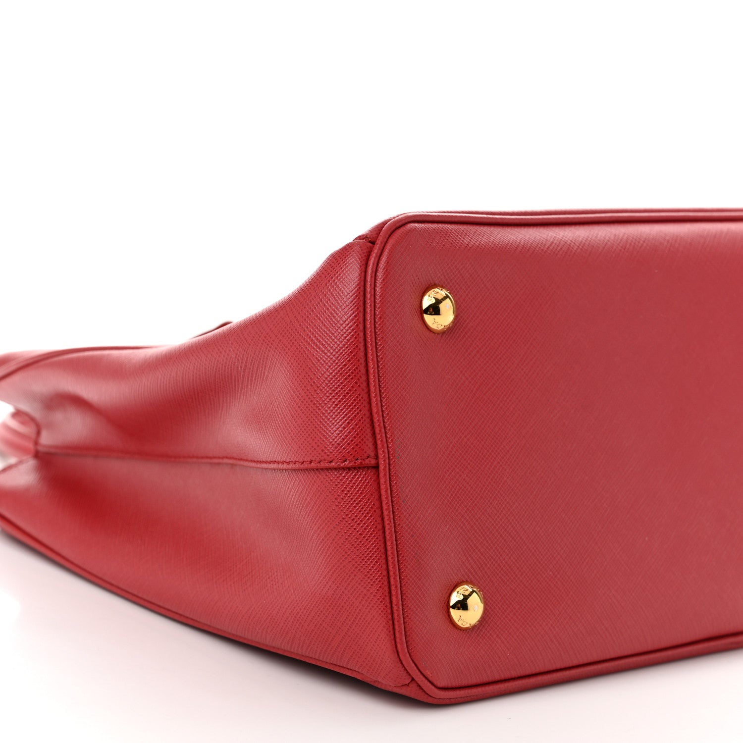 Prada Saffiano Medium Galleria Double Zip Tote Fuoco 11 of 12