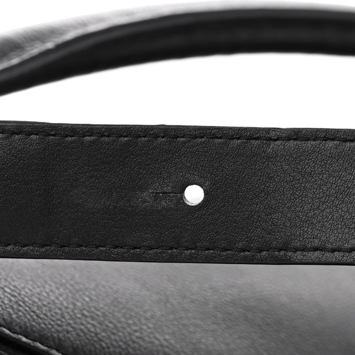 Calfskin Medium Puzzle Bag Black