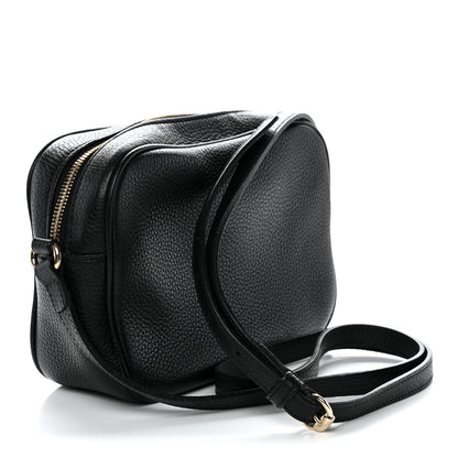 Gucci Pebbled Calfskin Small Soho Disco Bag Black 3 of 13