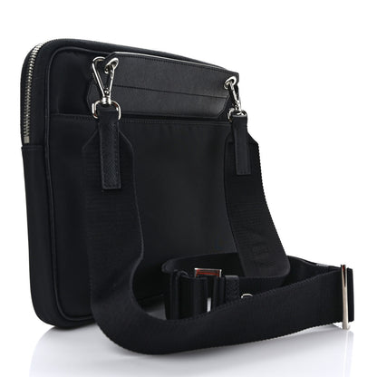 Prada Tessuto Nylon Crossbody Bag Black 3 of 8