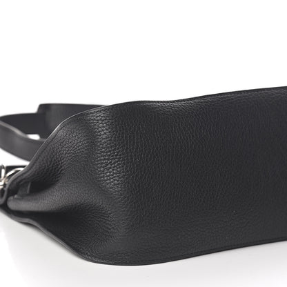 Hermes Taurillon Clemence Jypsiere 28 Black 9 of 11