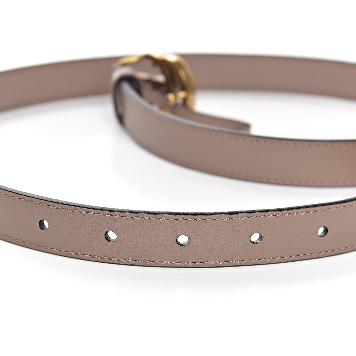 Calfskin Double G 20mm Belt 80 32 Porcelain Rose