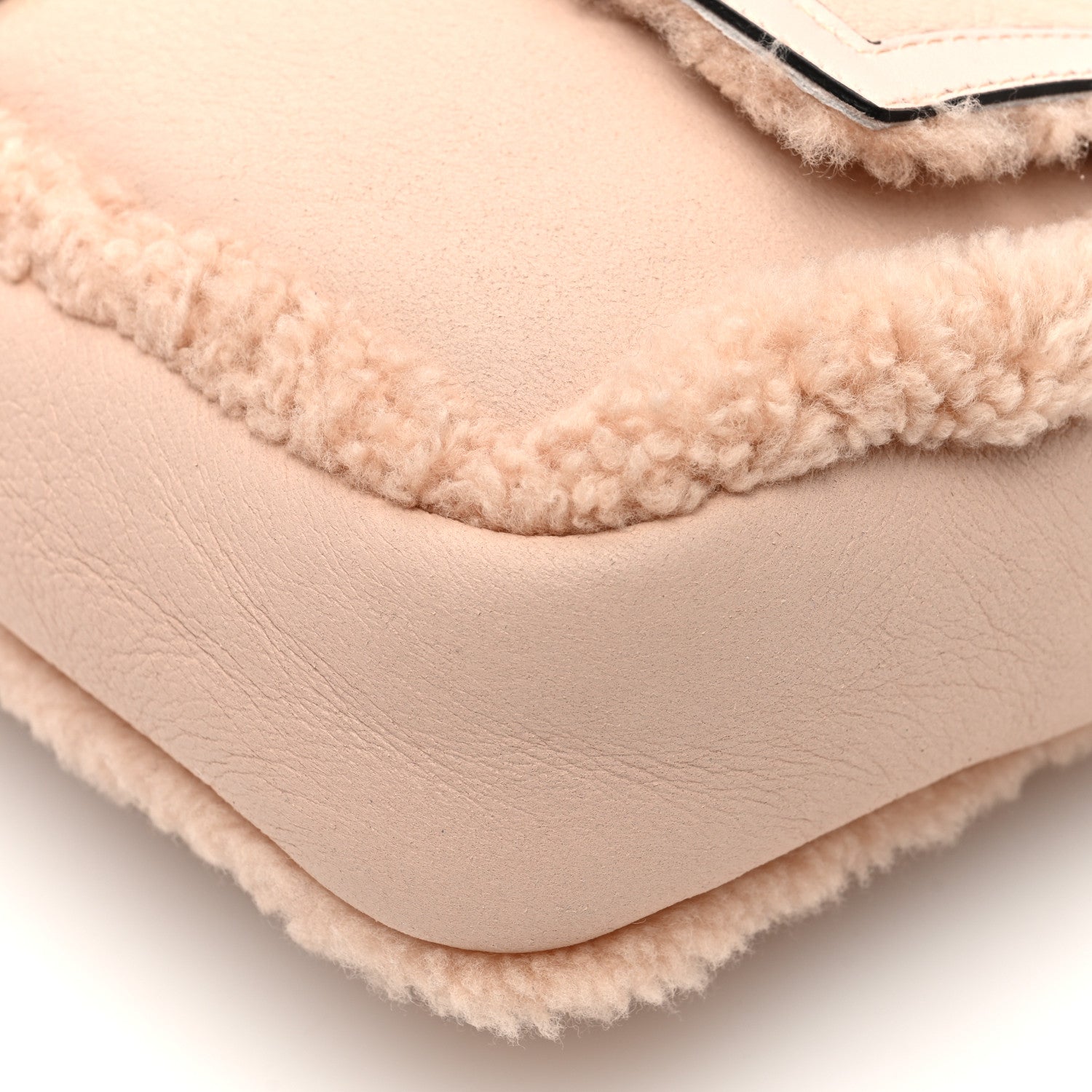 Fendi Lambskin Shearling Baguette Soap 10 of 10