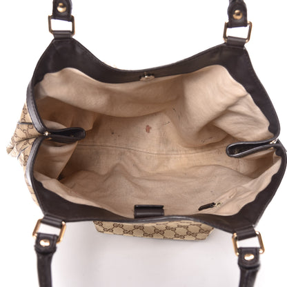 Gucci Monogram Large Sukey Tote Dark Brown 5 of 23