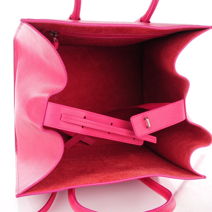 Celine Grained Calfskin Medium Phantom Luggage Fuchsia 9 of 11
