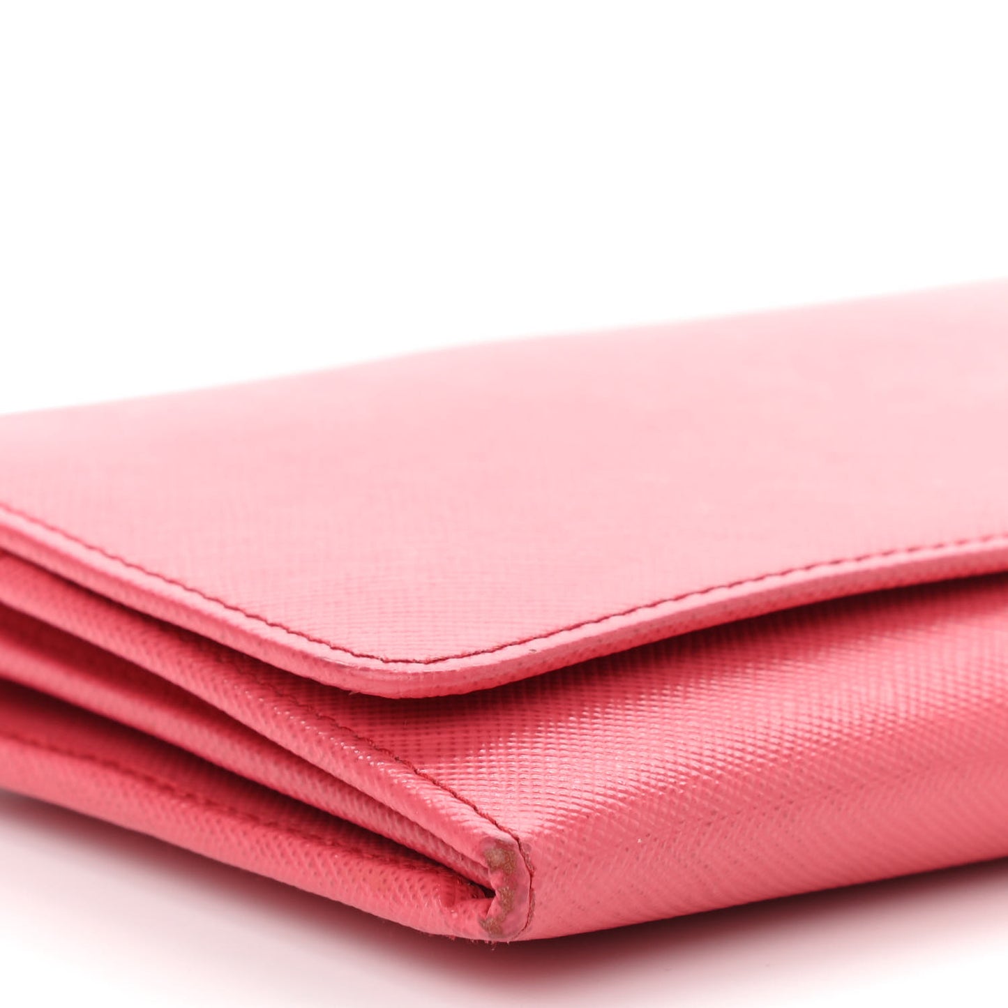 Saffiano Metal Oro Chain Wallet Peonia