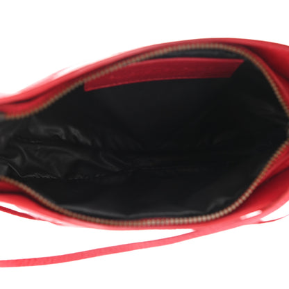 Balenciaga Agneau Porte Toilette Makeup Clutch Rouge Cardinal 4 of 9