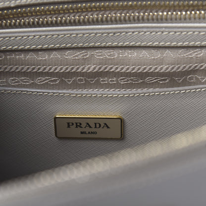 Prada Saffiano Medium Galleria Double Zip Tote Pomice 7 of 20