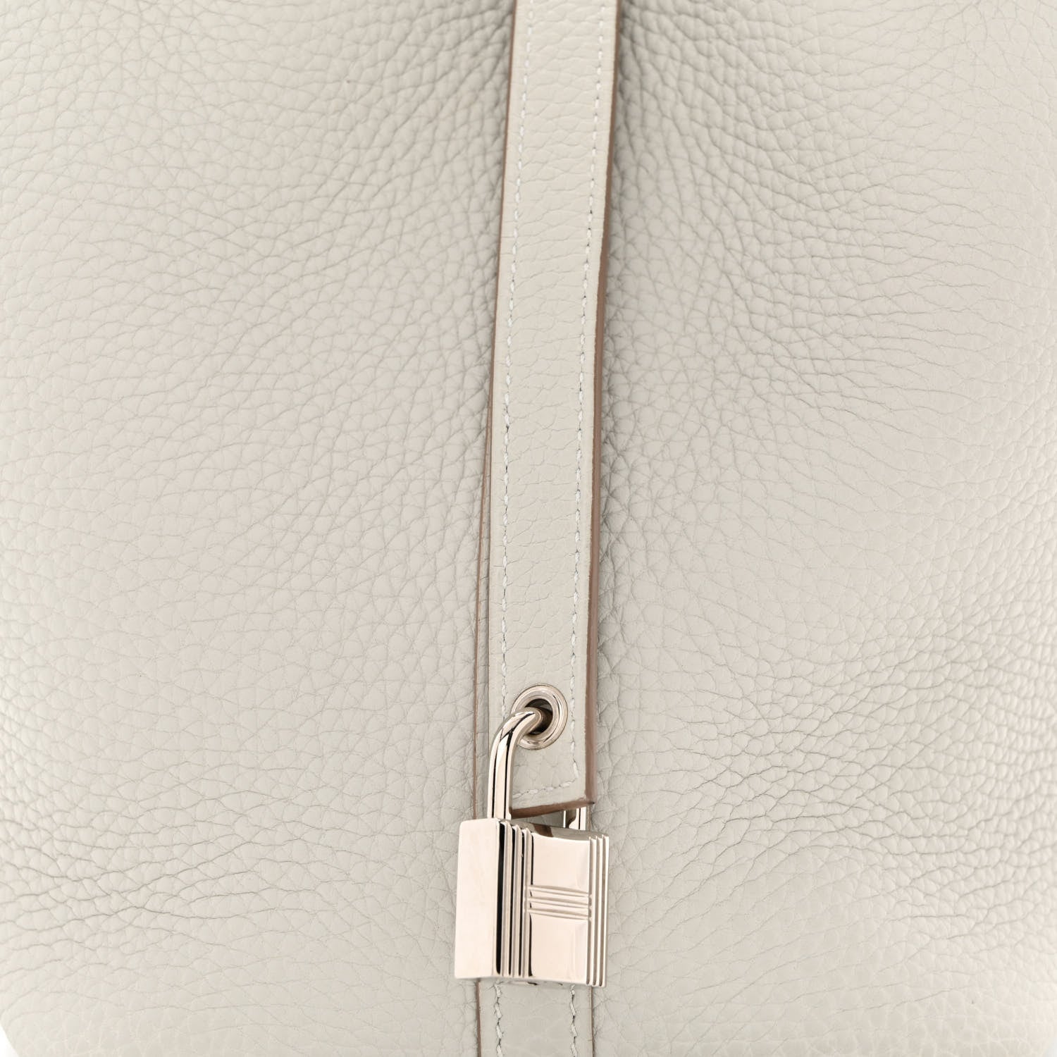 Hermes Taurillon Clemence Picotin Lock 18 PM Gris Perle 8 of 12