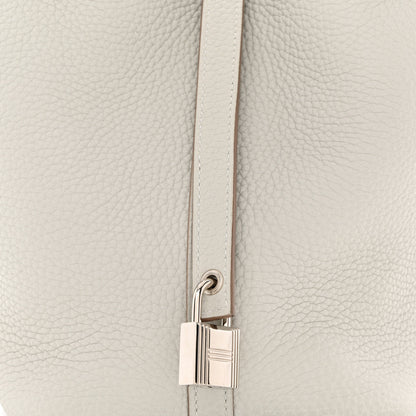 Hermes Taurillon Clemence Picotin Lock 18 PM Gris Perle 8 of 12