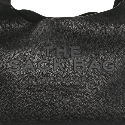 Marc Jacobs Grained Calfskin Medium The Sack Bag Black 8 of 10