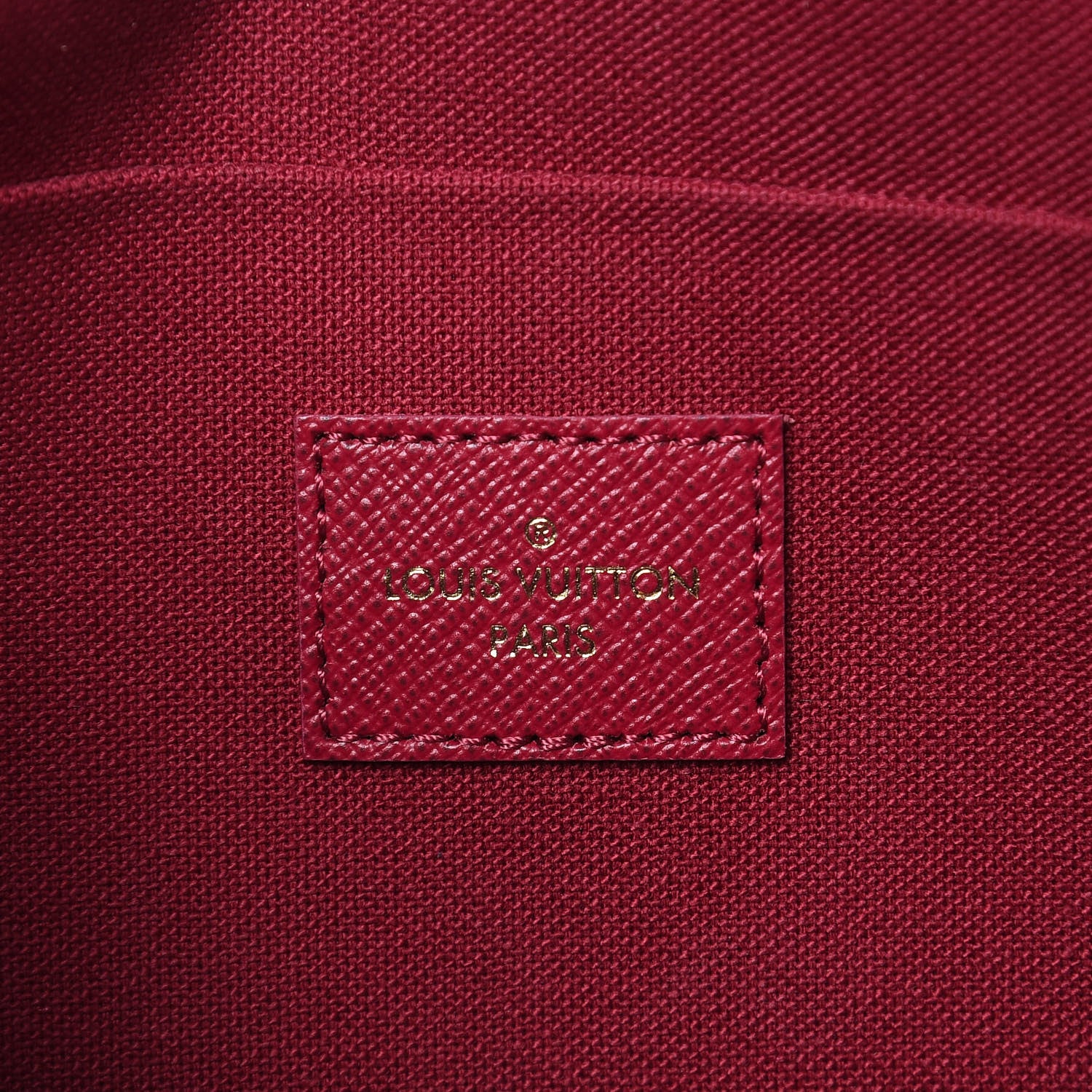 Louis Vuitton Monogram Pochette Felicie Chain Wallet Fuchsia 7 of 10