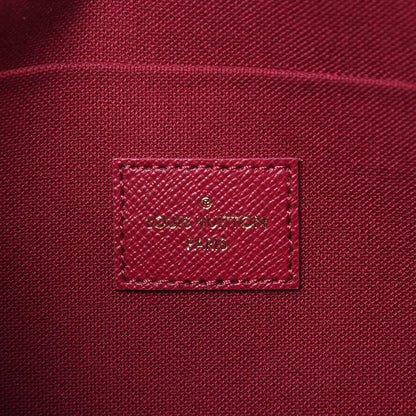 Louis Vuitton Monogram Pochette Felicie Chain Wallet Fuchsia 7 of 10