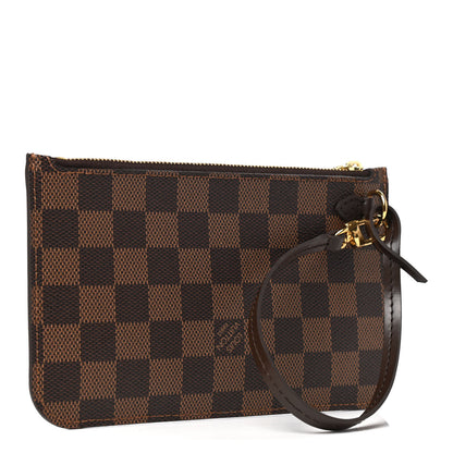 Louis Vuitton Damier Ebene Neverfull PM Pochette 3 of 7