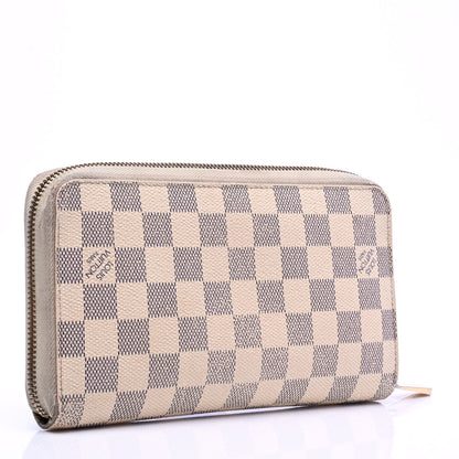 Louis Vuitton Damier Azur Zippy Organizer Wallet 2 of 7