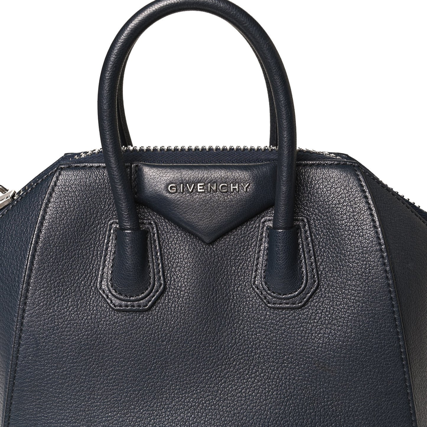 Sugar Goatskin Mini Antigona Night Blue