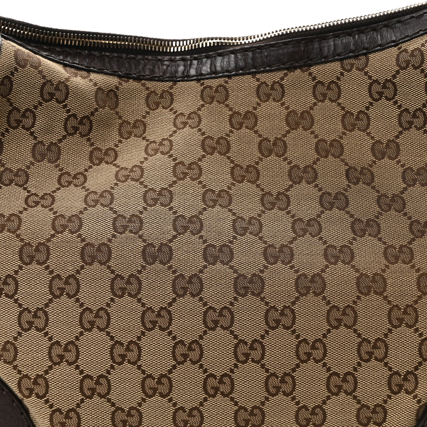 Gucci Monogram Medium Charlotte Hobo Brown 8 of 10