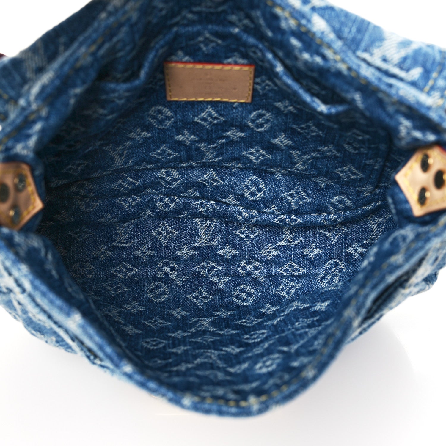 Louis Vuitton Monogram Denim Sunset Blue 5 of 9