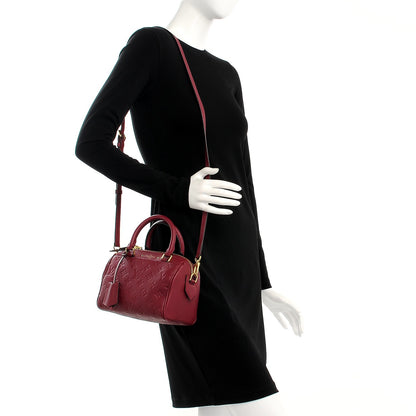Louis Vuitton Empreinte Speedy Bandouliere 20 NM Raisin 2 of 9