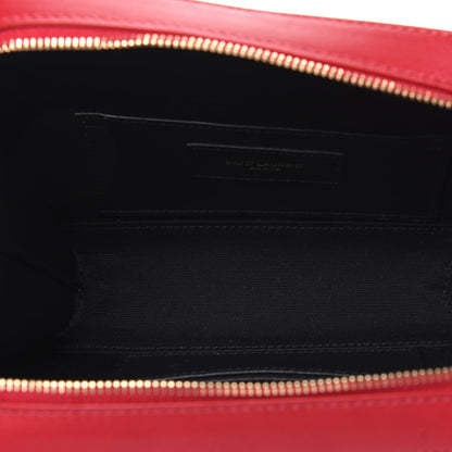Saint Laurent Lambskin Matelasse Vicky Monogram Belt Bag Eros Red 5 of 14