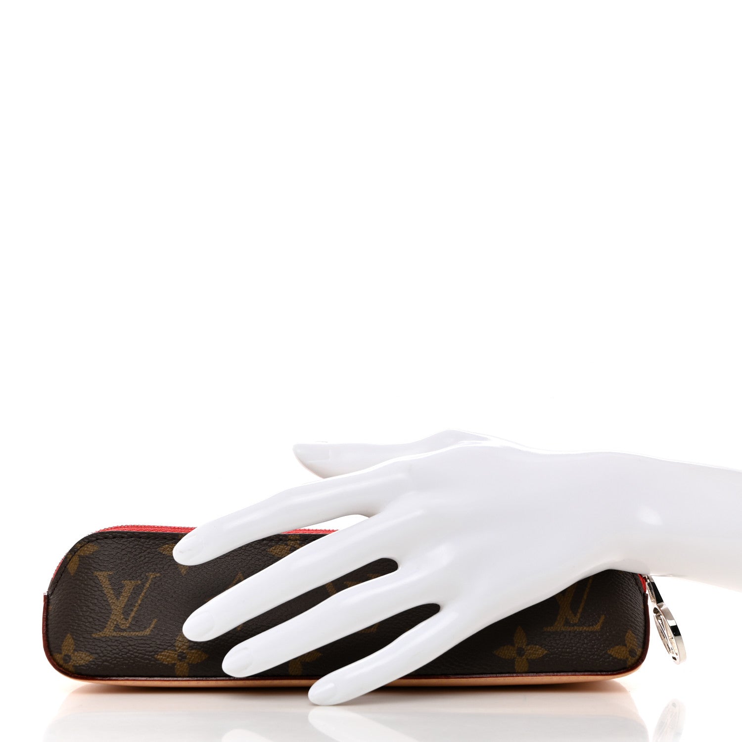 Louis Vuitton Monogram Elizabeth Pencil Pouch Rouge 2 of 8