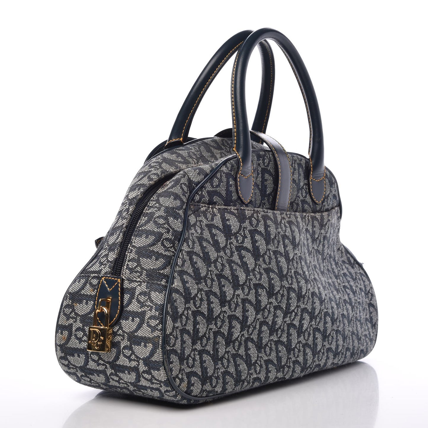 Monogram Saddle Bowler Navy