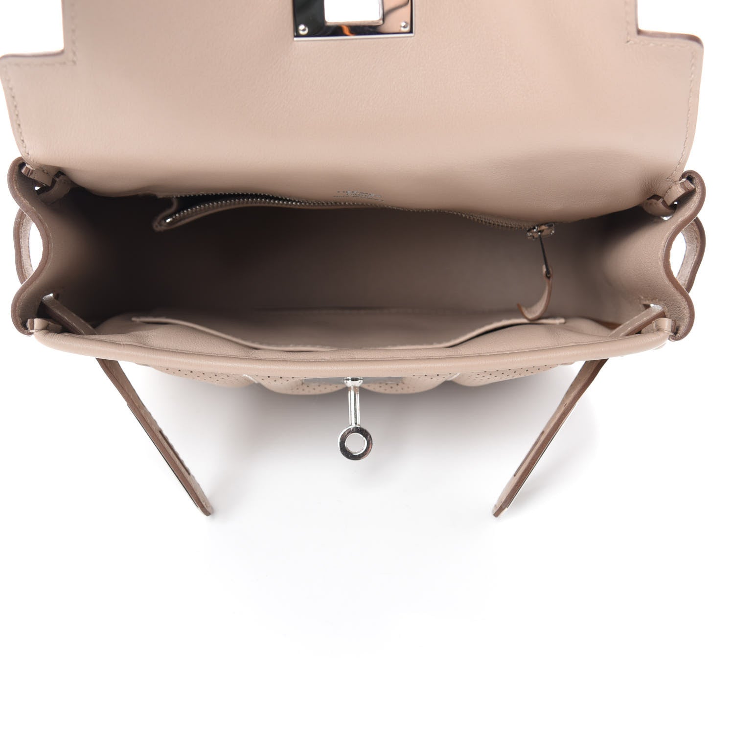 Hermes Veau Swift Mini Sac Berline Argile 5 of 11