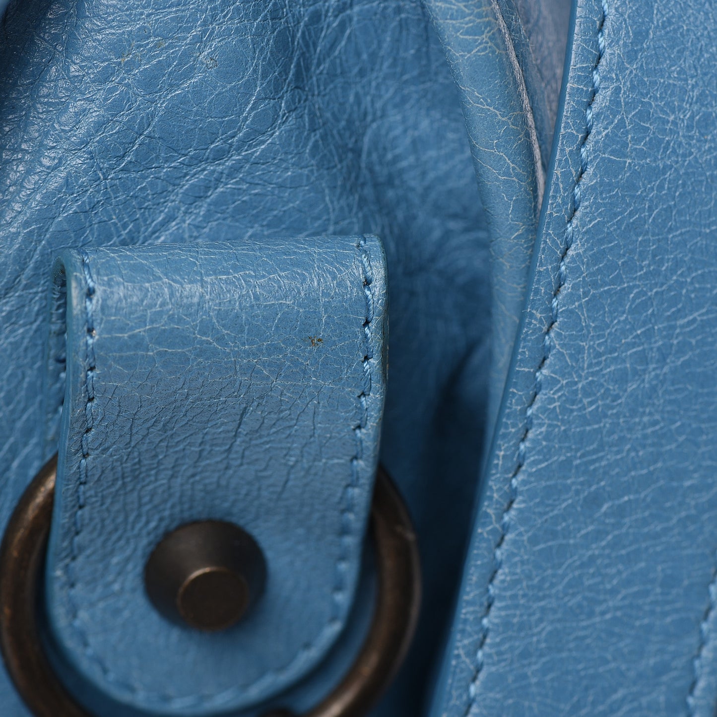 Agneau Classic Hardware Part Time Bleu Indigo