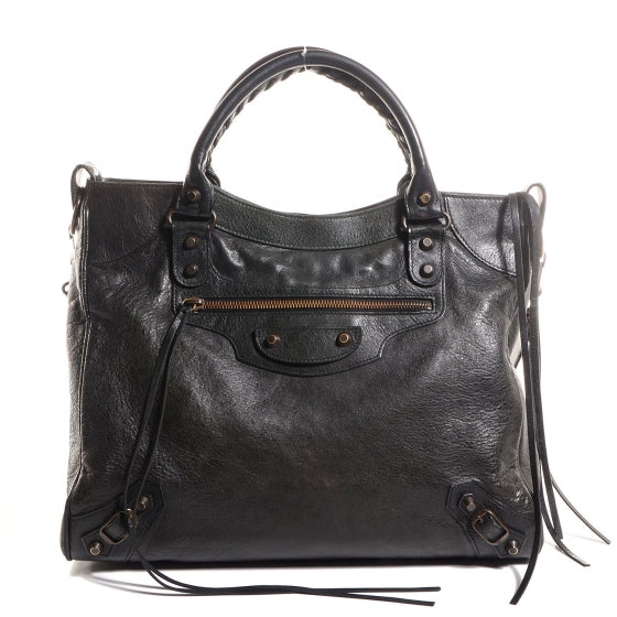 Balenciaga Agneau Classic Hardware Velo Black 1 of 15