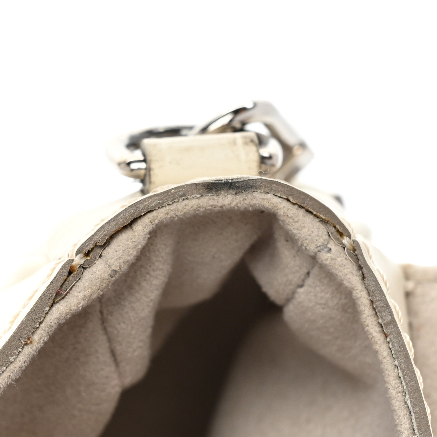 Louis Vuitton Epi Montaigne Clutch Ivory 12 of 26