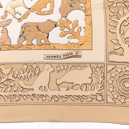 Hermes Silk Early America Scarf 90 2 of 3