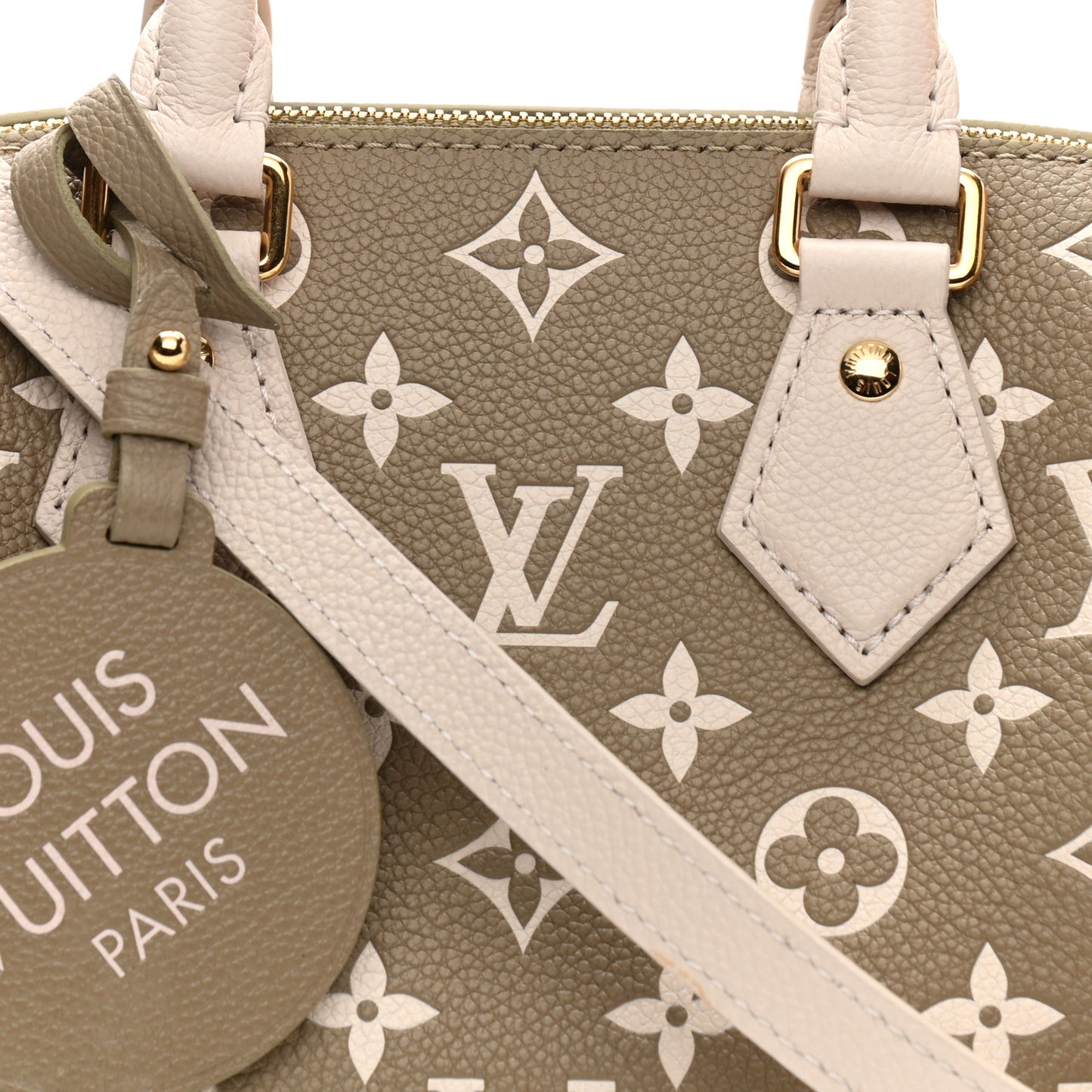 Empreinte Monogram Spring in the City Speedy Bandouliere 20 Kaki Beige Cream